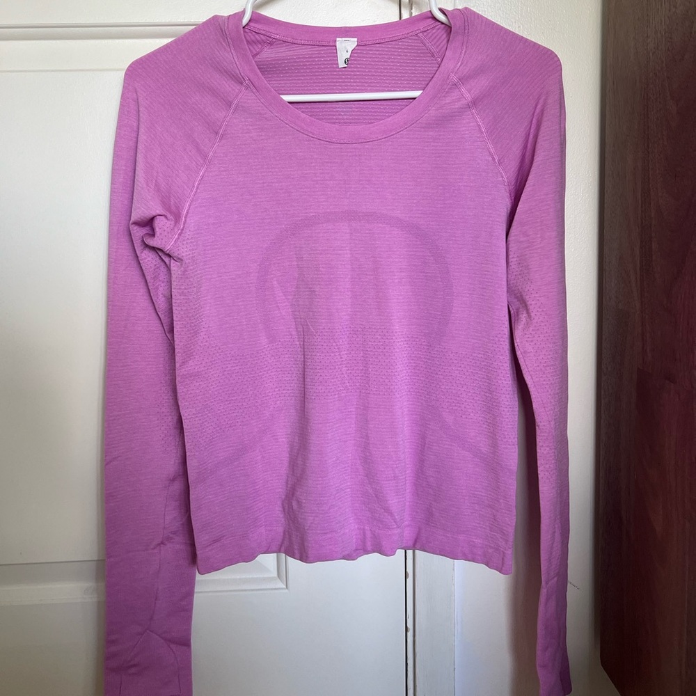 Lululemon Swiftly Tech Long Sleeve 2.0, Waist length